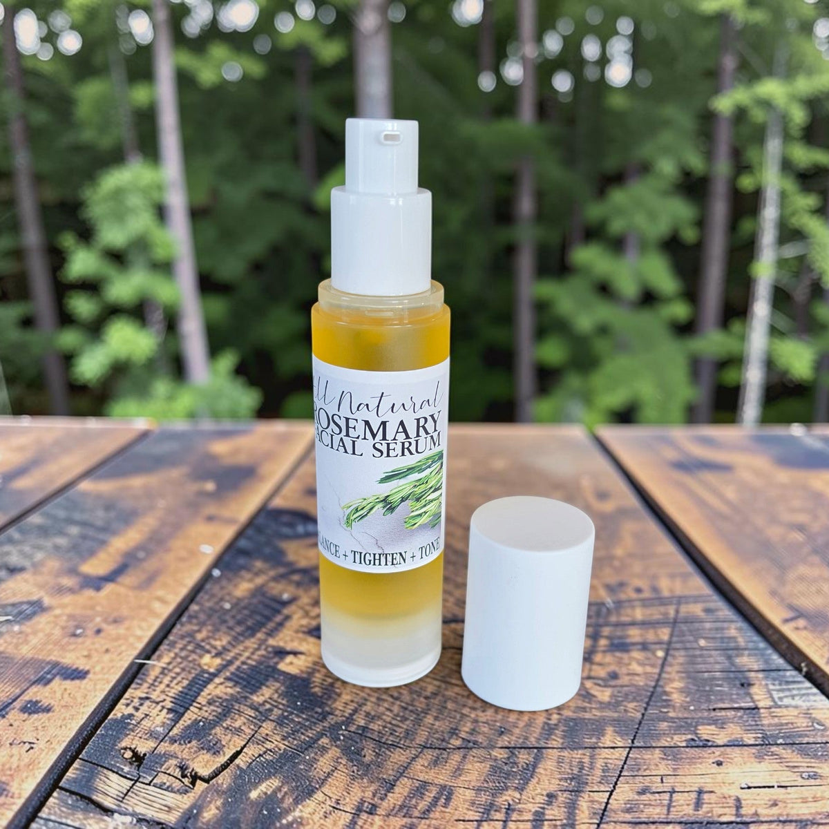 Herbal Infusion Facial Serum (Rosemary) 50ml Airless Pump Bottle
