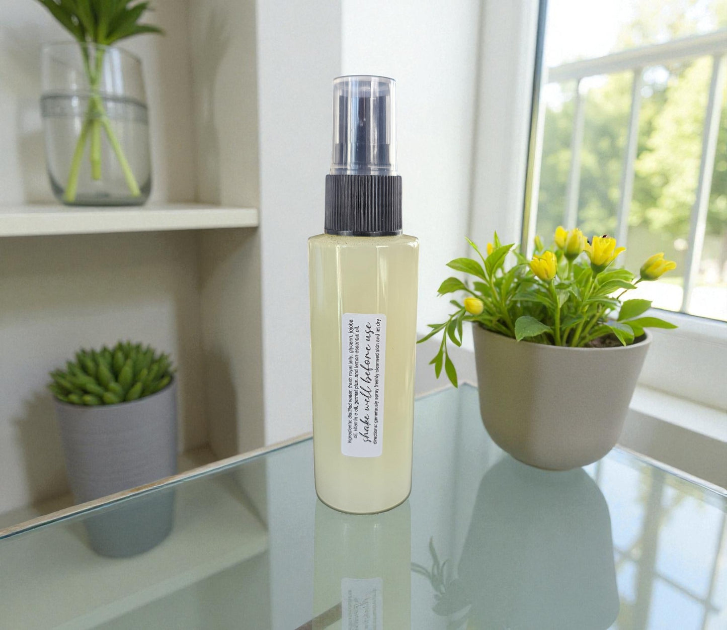 Royal Jelly Facial Toner Spray (2oz Misting Bottle)