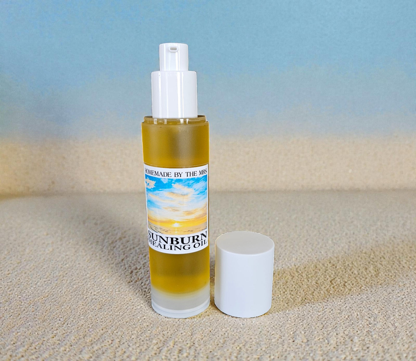 Sunburn Healing Oil (100ml Vacuum Pump Bottle)