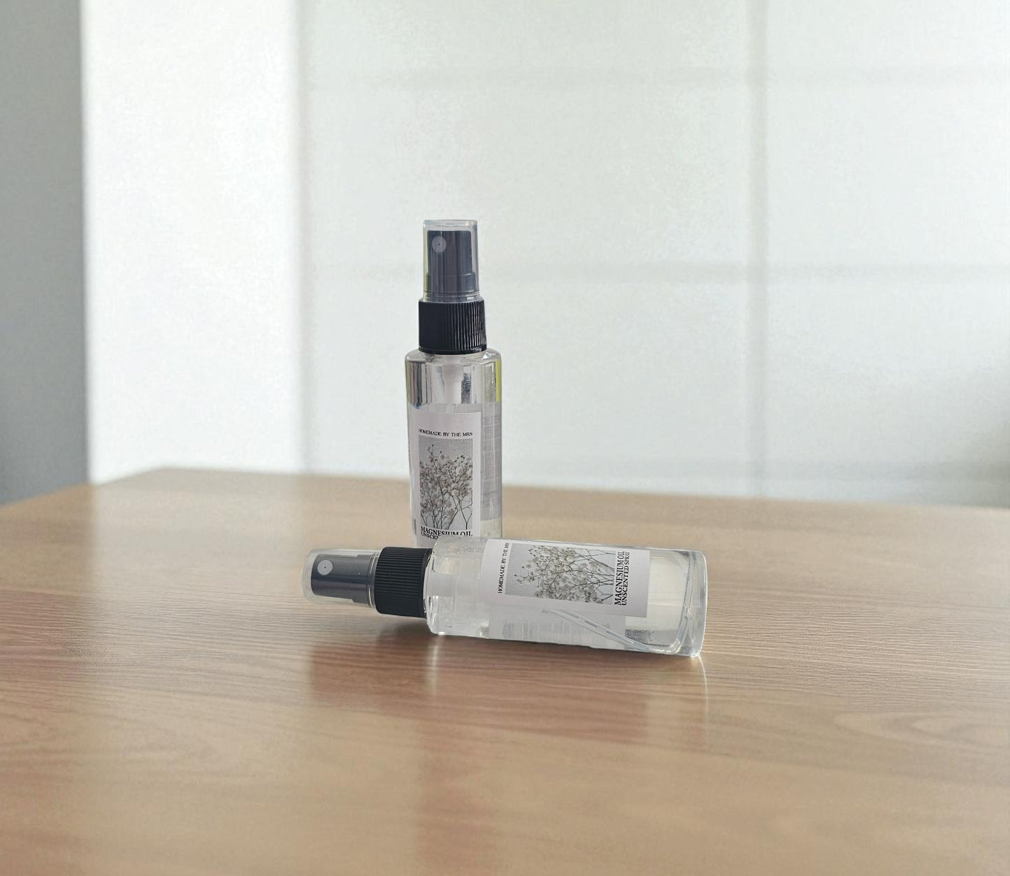 Magnesium Oil Spray Unscented (2oz Clear Spray Bottle)